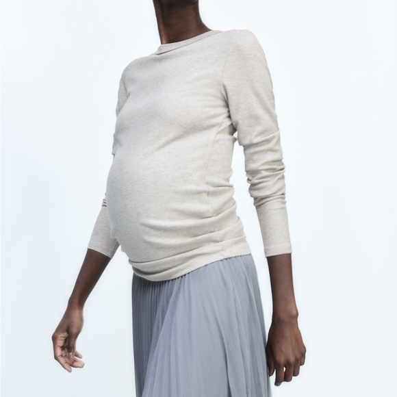 H&M Mama ribbed maternity top - Picture 5 of 5